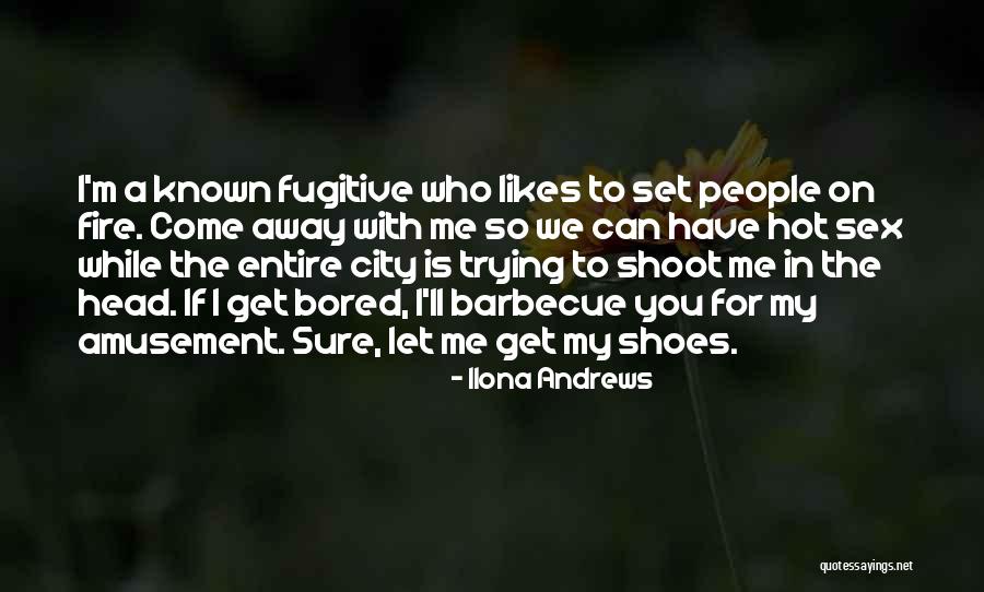 Barbecue Quotes By Ilona Andrews