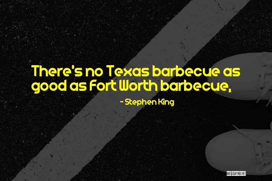 Barbecue Quotes By Stephen King