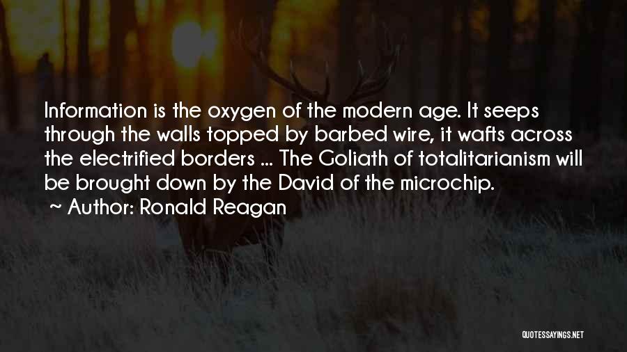 Barbed Wire Quotes By Ronald Reagan