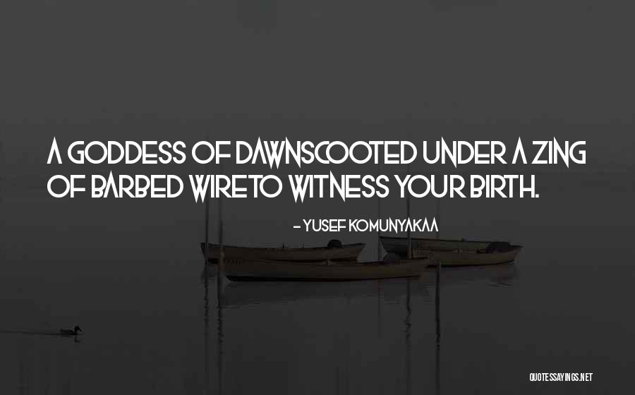 Barbed Wire Quotes By Yusef Komunyakaa