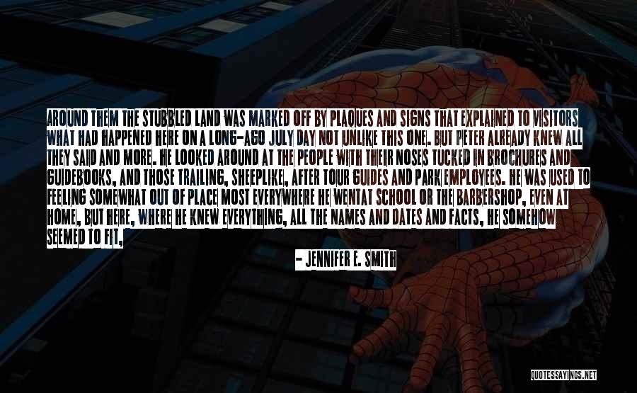 Barbershop 3 Quotes By Jennifer E. Smith Barbershop 3 Quotes By Jennifer E. Smith