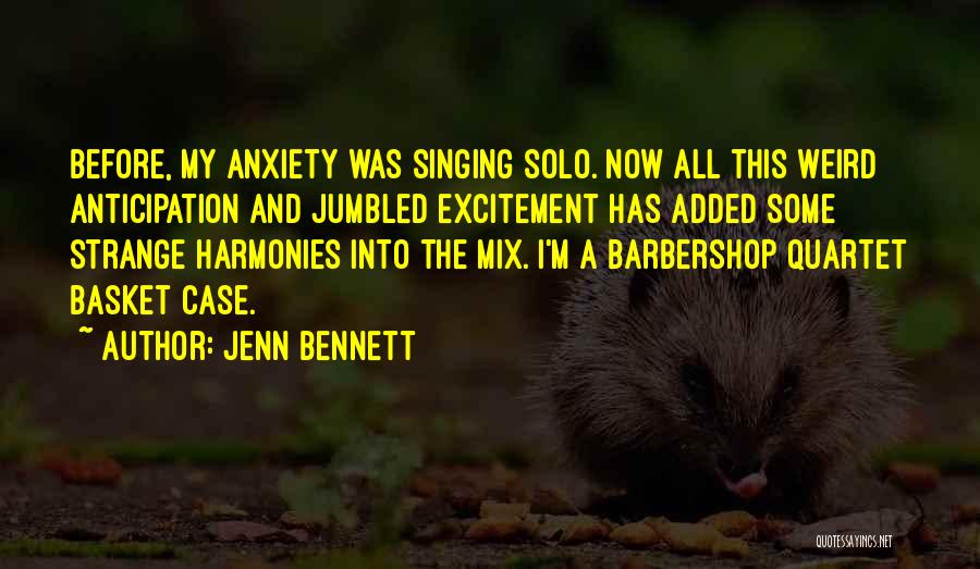 Barbershop Quotes By Jenn Bennett