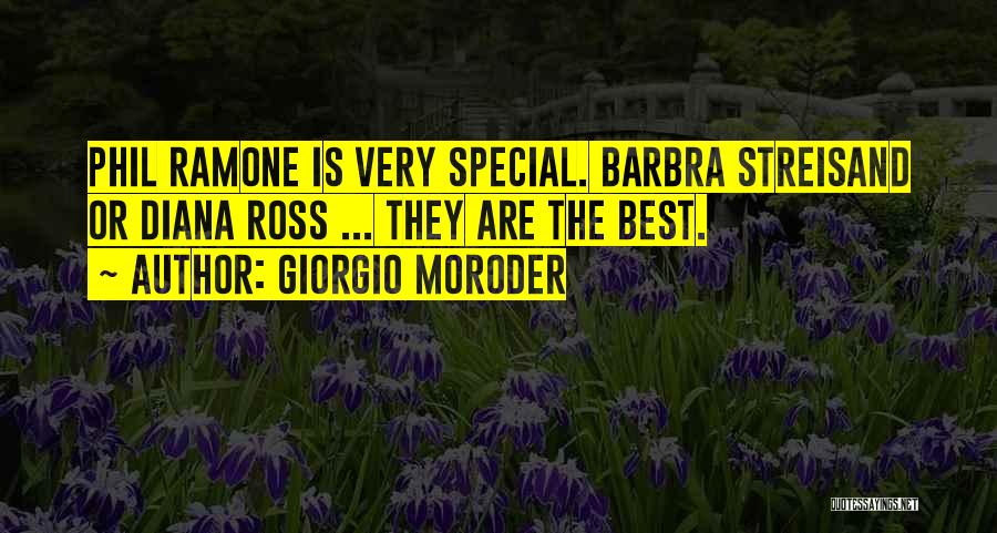 Barbra Quotes By Giorgio Moroder