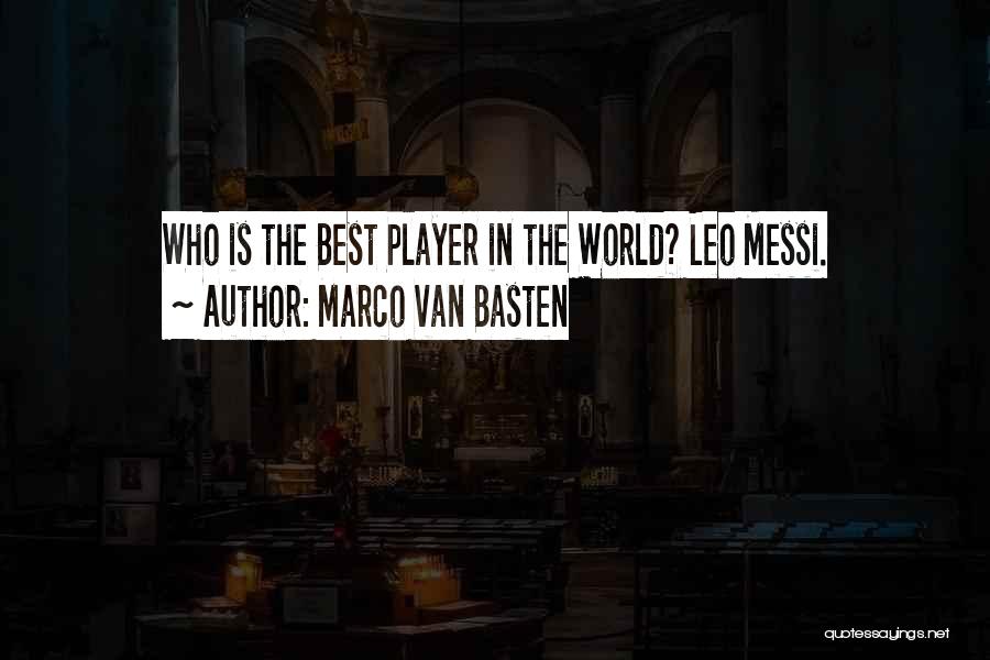 Barcelona Quotes By Marco Van Basten