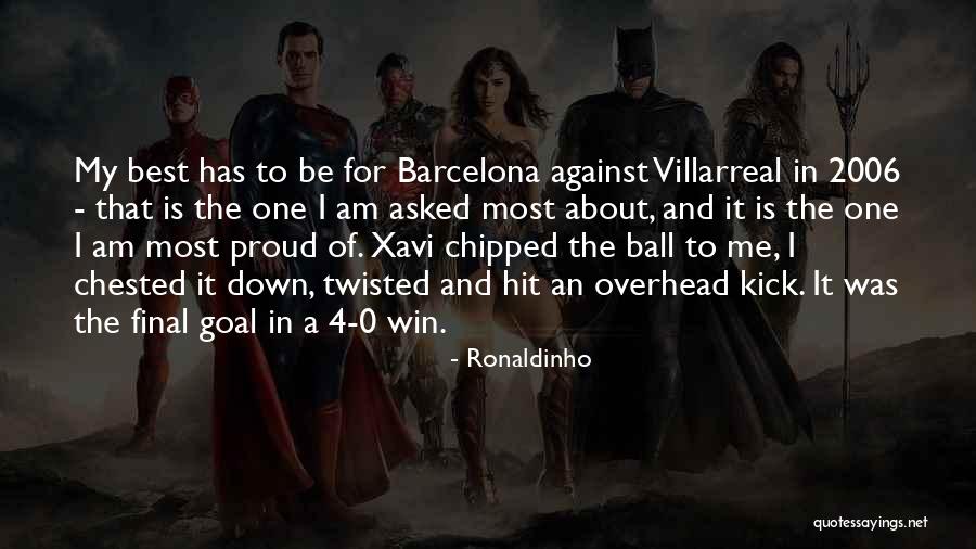 Barcelona Quotes By Ronaldinho