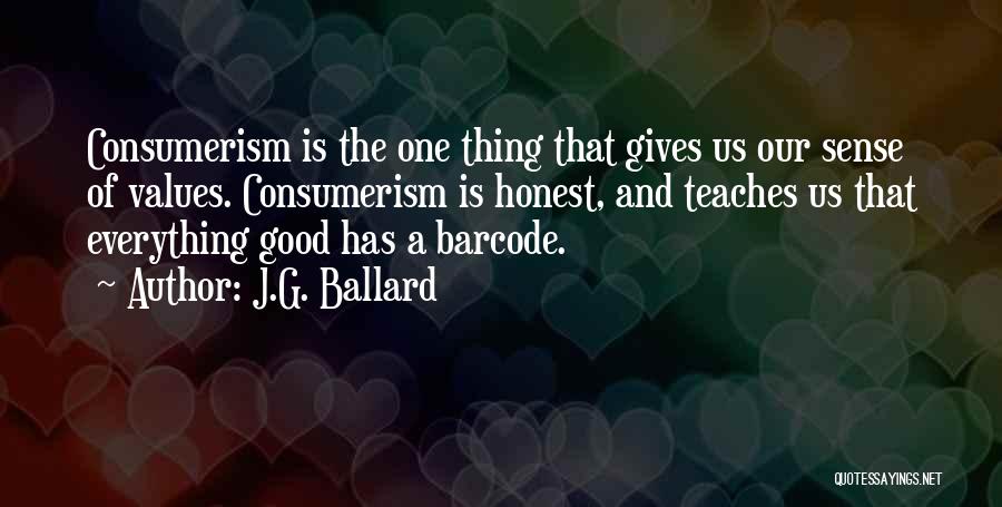 Barcode Quotes By J.G. Ballard