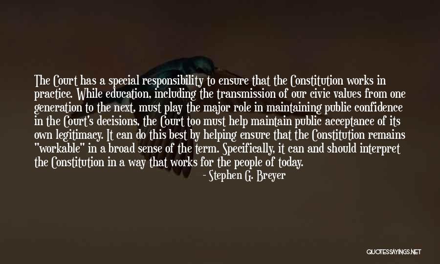Bardoux Champagne Quotes By Stephen G. Breyer Bardoux Champagne Quotes By Stephen G. Breyer