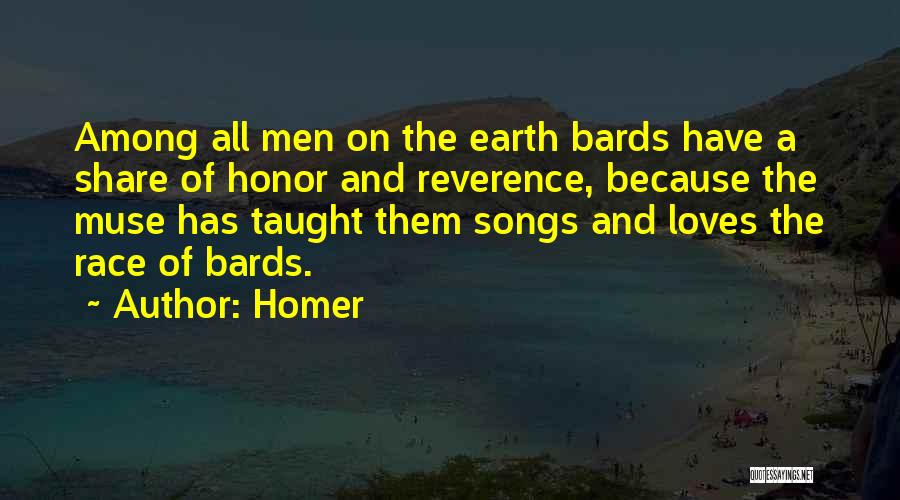 Bards Quotes By Homer