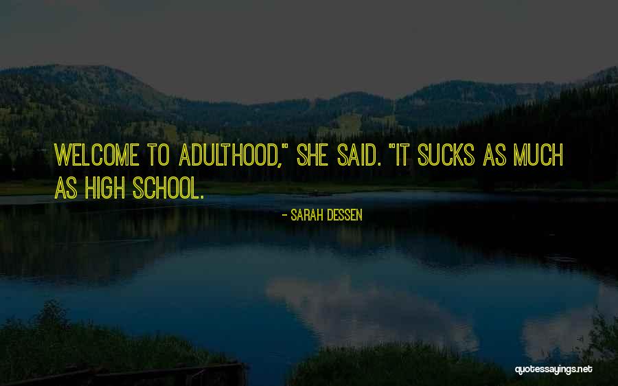 Bardzo Straszne Quotes By Sarah Dessen Bardzo Straszne Quotes By Sarah Dessen