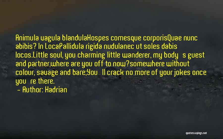 Bare Body Quotes By Hadrian