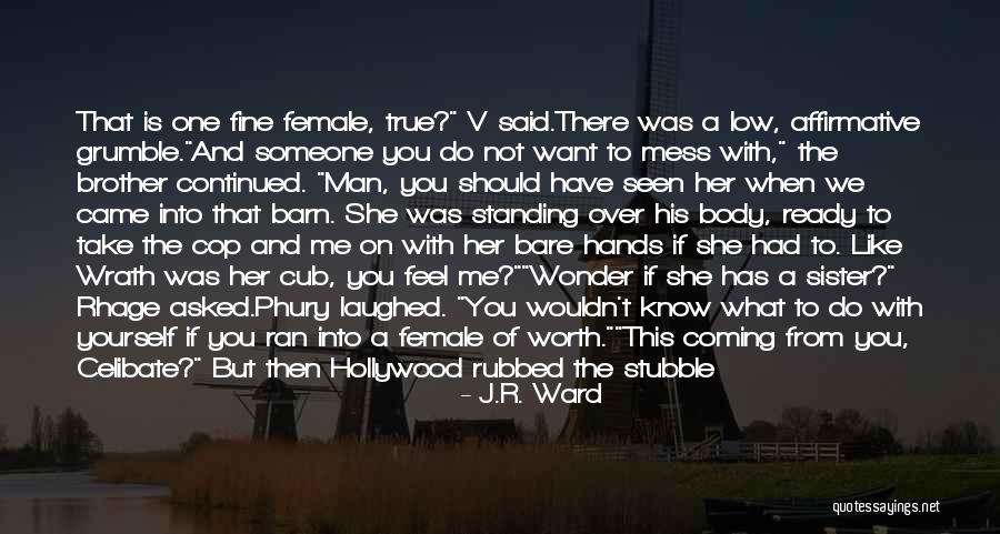 Bare Body Quotes By J.R. Ward