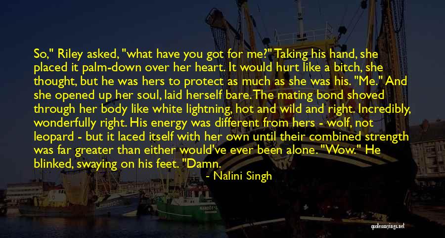 Bare Body Quotes By Nalini Singh