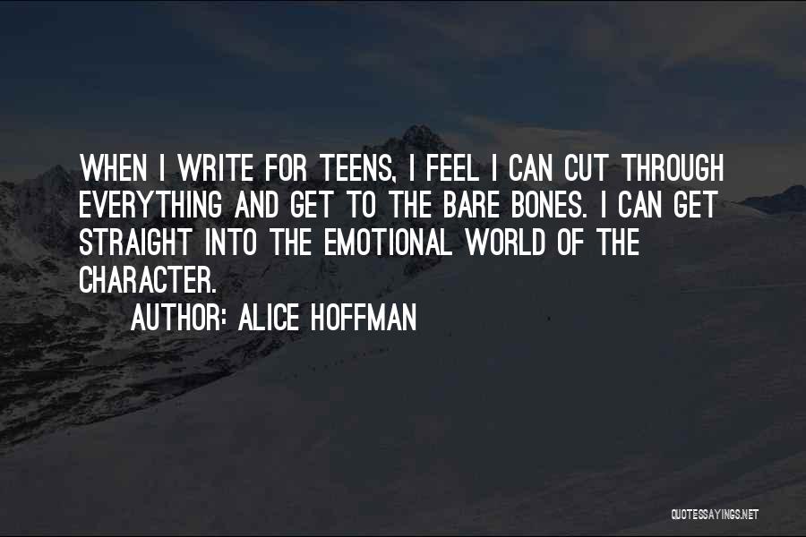 Bare Bones Quotes By Alice Hoffman