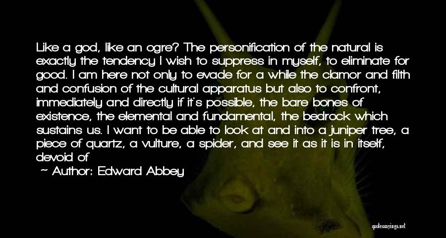 Bare Bones Quotes By Edward Abbey