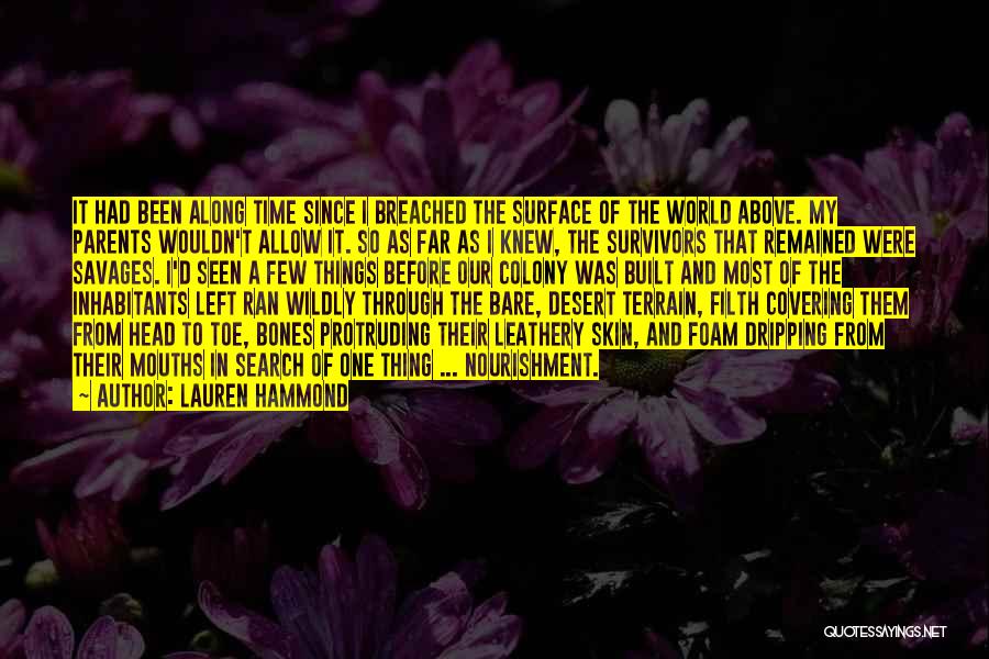 Bare Bones Quotes By Lauren Hammond