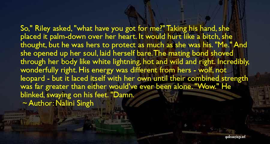 Bare Feet Quotes By Nalini Singh