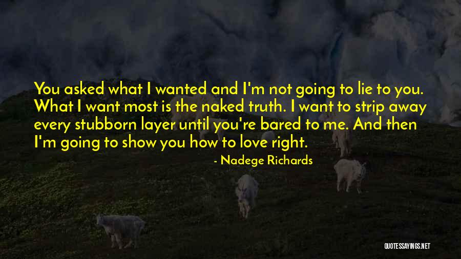 Bared Quotes By Nadege Richards Bared Quotes By Nadege Richards