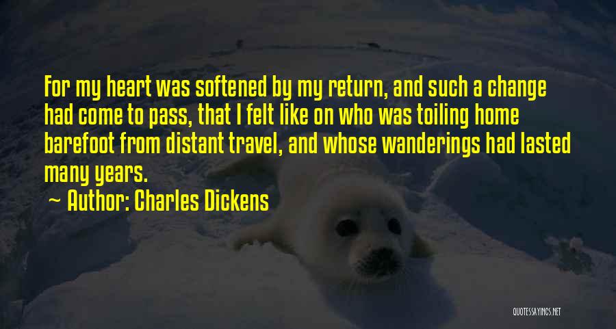 Barefoot Heart Quotes By Charles Dickens