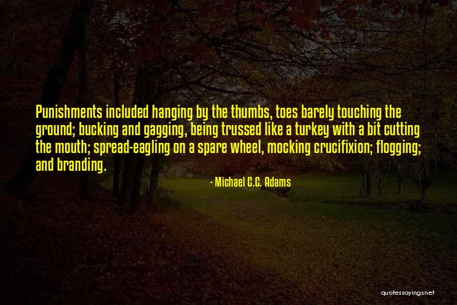 Barely Hanging On Quotes By Michael C.C. Adams Barely Hanging On Quotes By Michael C.C. Adams