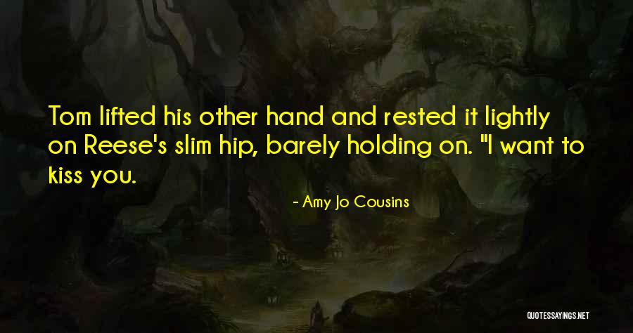 Barely Holding On Quotes By Amy Jo Cousins