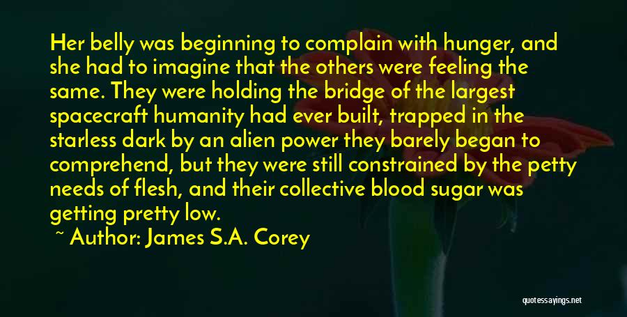 Barely Holding On Quotes By James S.A. Corey