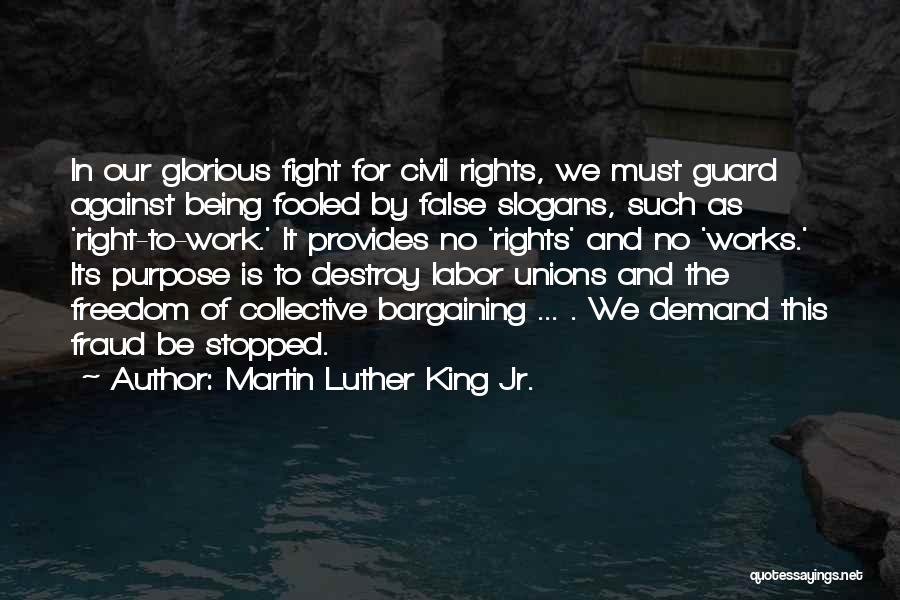 Bargaining Quotes By Martin Luther King Jr.