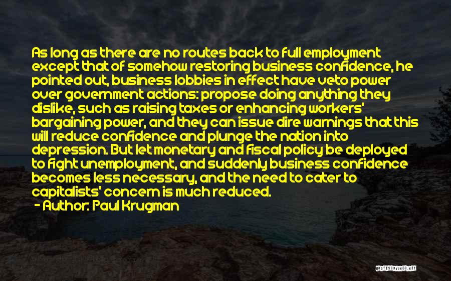 Bargaining Quotes By Paul Krugman