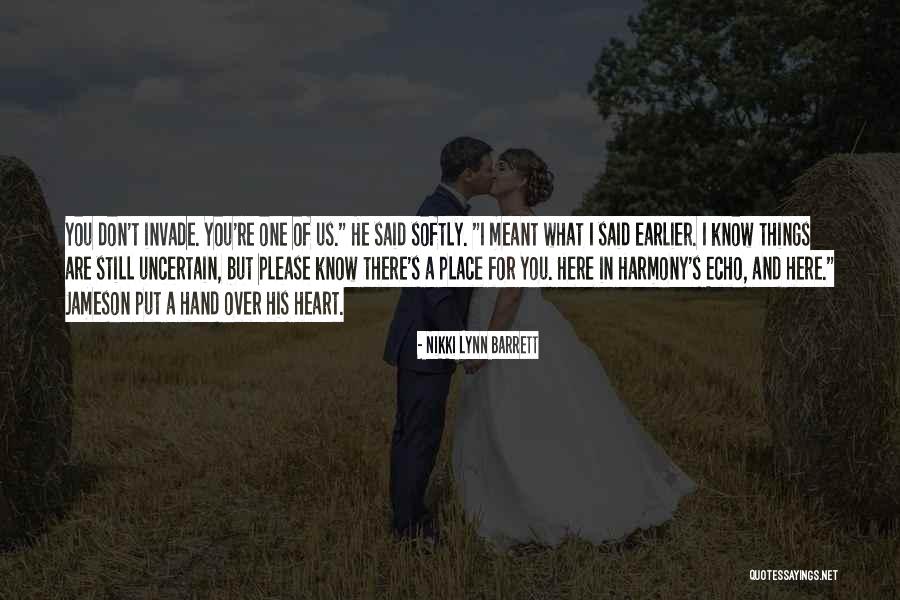 Bargle And Aleena Quotes By Nikki Lynn Barrett Bargle And Aleena Quotes By Nikki Lynn Barrett