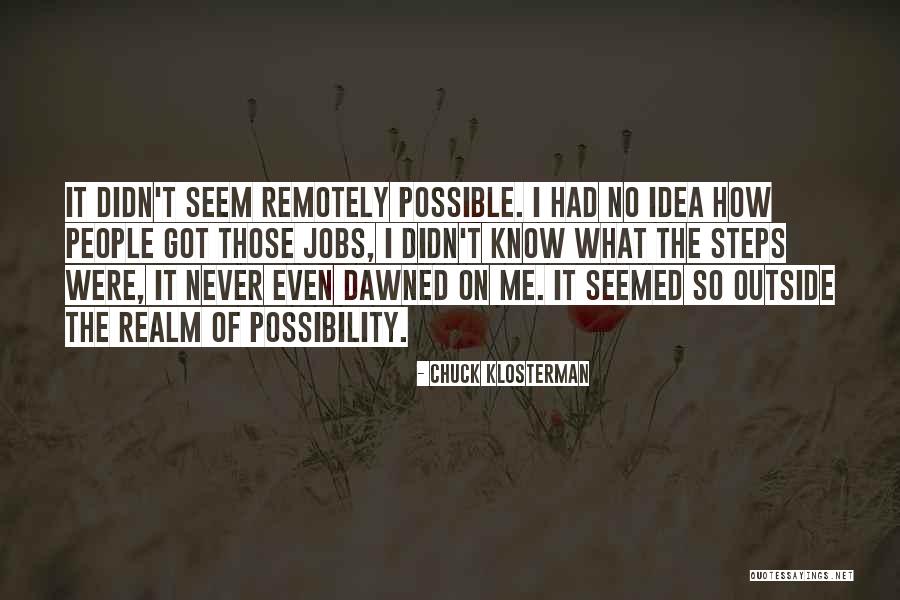 Bargman Lens Quotes By Chuck Klosterman Bargman Lens Quotes By Chuck Klosterman
