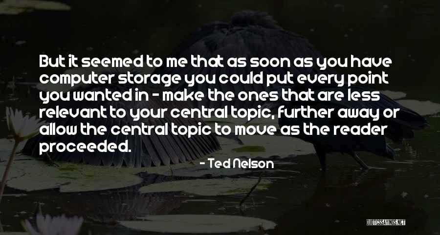 Bargmann Hendrie Quotes By Ted Nelson Bargmann Hendrie Quotes By Ted Nelson