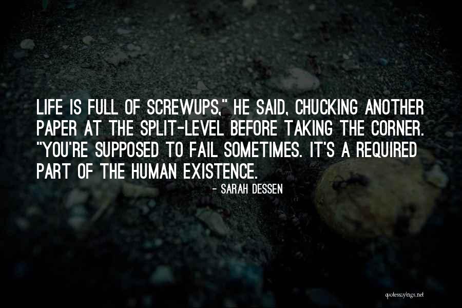 Barik Da Ve Vedlej Ulici Quotes By Sarah Dessen Barik Da Ve Vedlej Ulici Quotes By Sarah Dessen