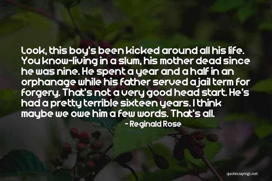 Barikan Quotes By Reginald Rose Barikan Quotes By Reginald Rose