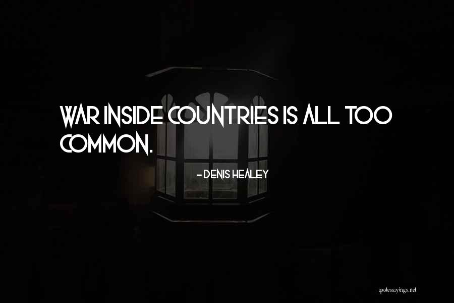 Barisan Aritmetika Quotes By Denis Healey Barisan Aritmetika Quotes By Denis Healey