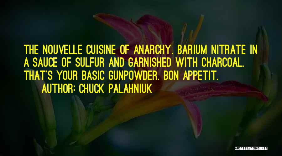 Barium Quotes By Chuck Palahniuk