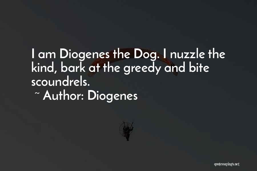 Bark Bite Quotes By Diogenes
