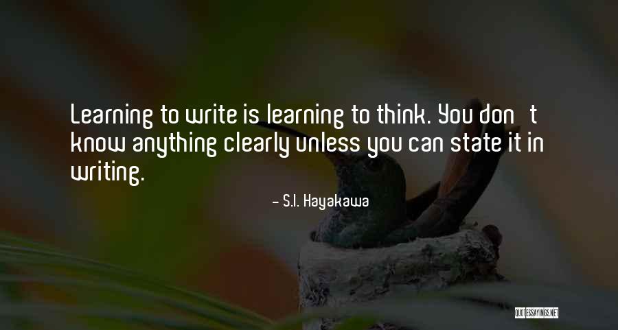 Barkann Foundation Quotes By S.I. Hayakawa Barkann Foundation Quotes By S.I. Hayakawa