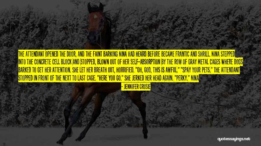 Barking Dogs Quotes By Jennifer Crusie Barking Dogs Quotes By Jennifer Crusie