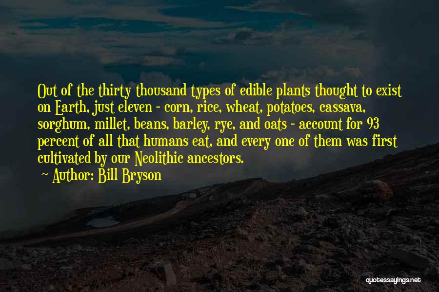 Barley Quotes By Bill Bryson