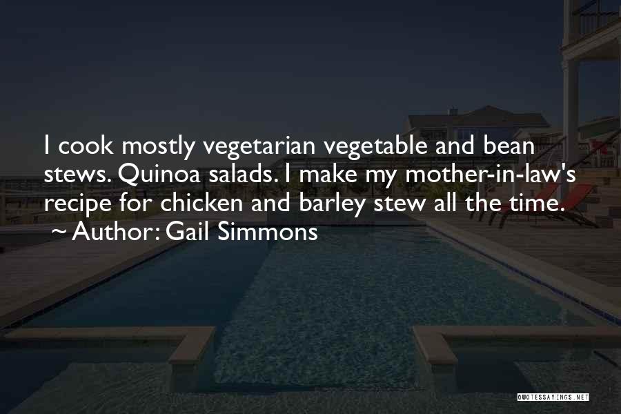 Barley Quotes By Gail Simmons