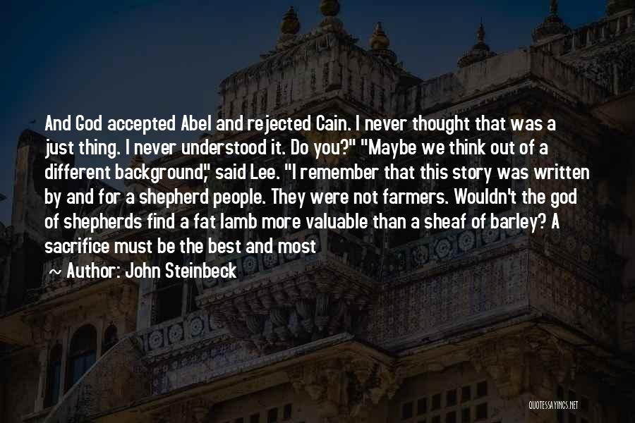 Barley Quotes By John Steinbeck