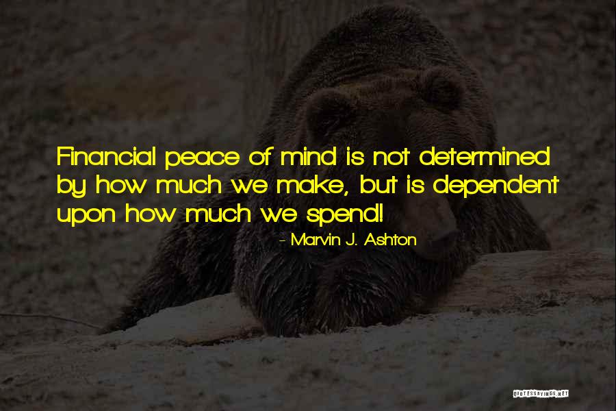 Barnabe Peak Quotes By Marvin J. Ashton Barnabe Peak Quotes By Marvin J. Ashton