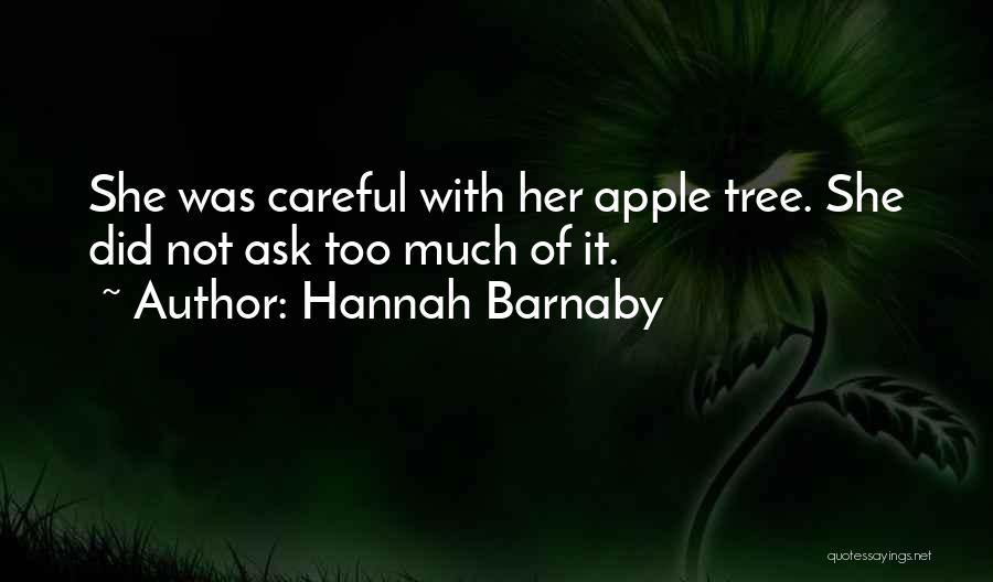Barnaby Quotes By Hannah Barnaby