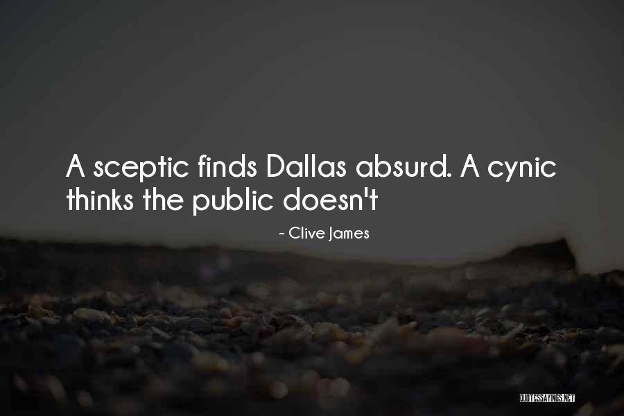 Barness Quotes By Clive James