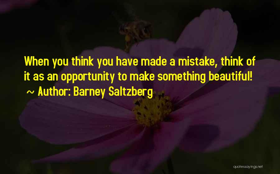 Barney Saltzberg Quotes 791951