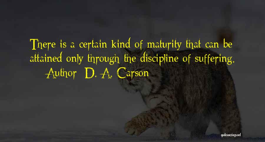 Barnthouse Cornett Quotes By D. A. Carson