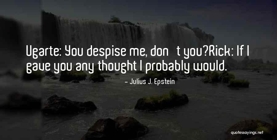 Baroche Cafe Quotes By Julius J. Epstein Baroche Cafe Quotes By Julius J. Epstein