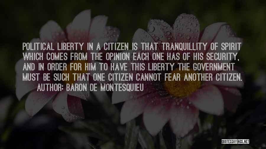 Baron De Montesquieu Quotes 109678