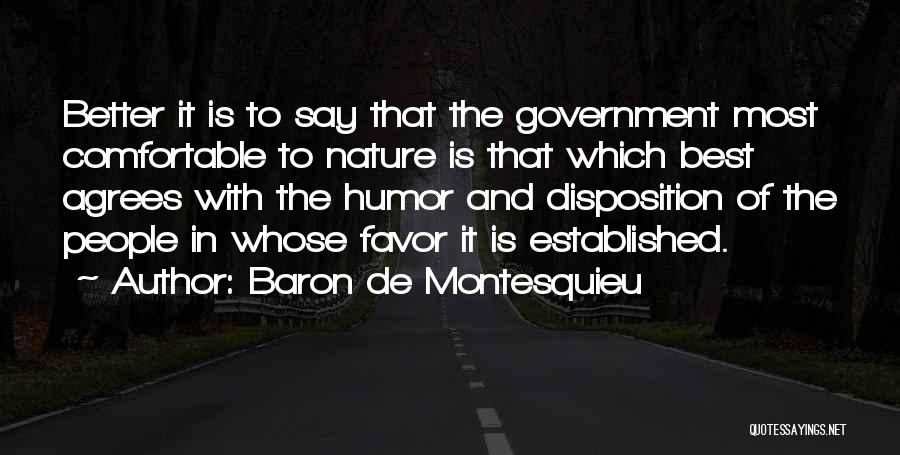 Baron De Montesquieu Quotes 591812
