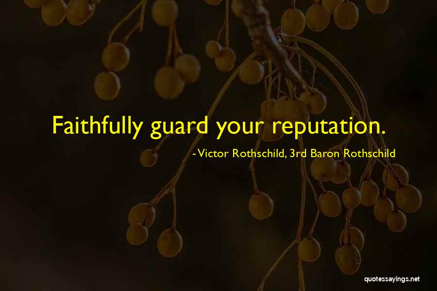 Baron Rothschild Quotes By Victor Rothschild, 3rd Baron Rothschild