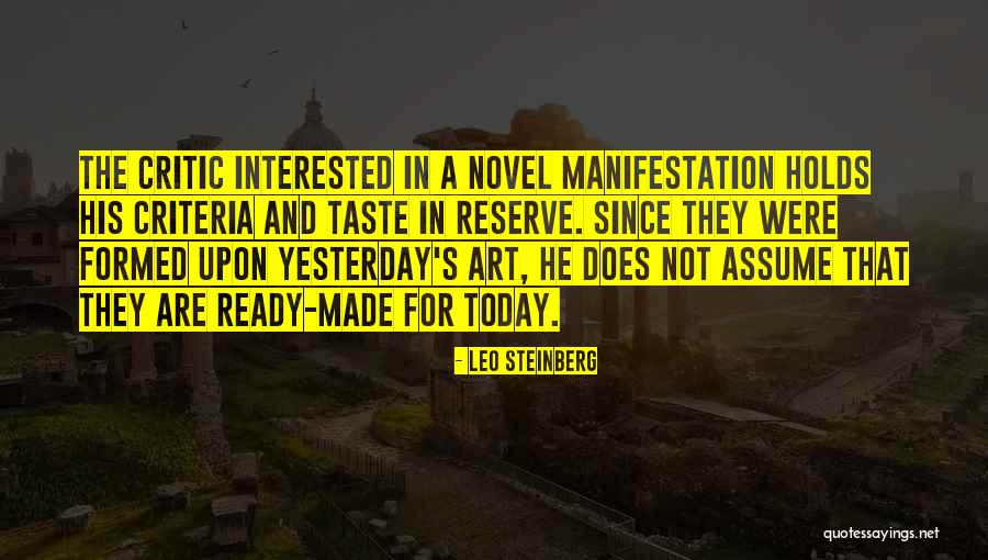 Barones Sherman Quotes By Leo Steinberg Barones Sherman Quotes By Leo Steinberg